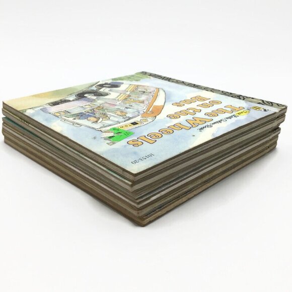 6 First Little Golden Books Mini Hardcover Three Little Kittens Prayers Big Bird - Picture 10 of 10